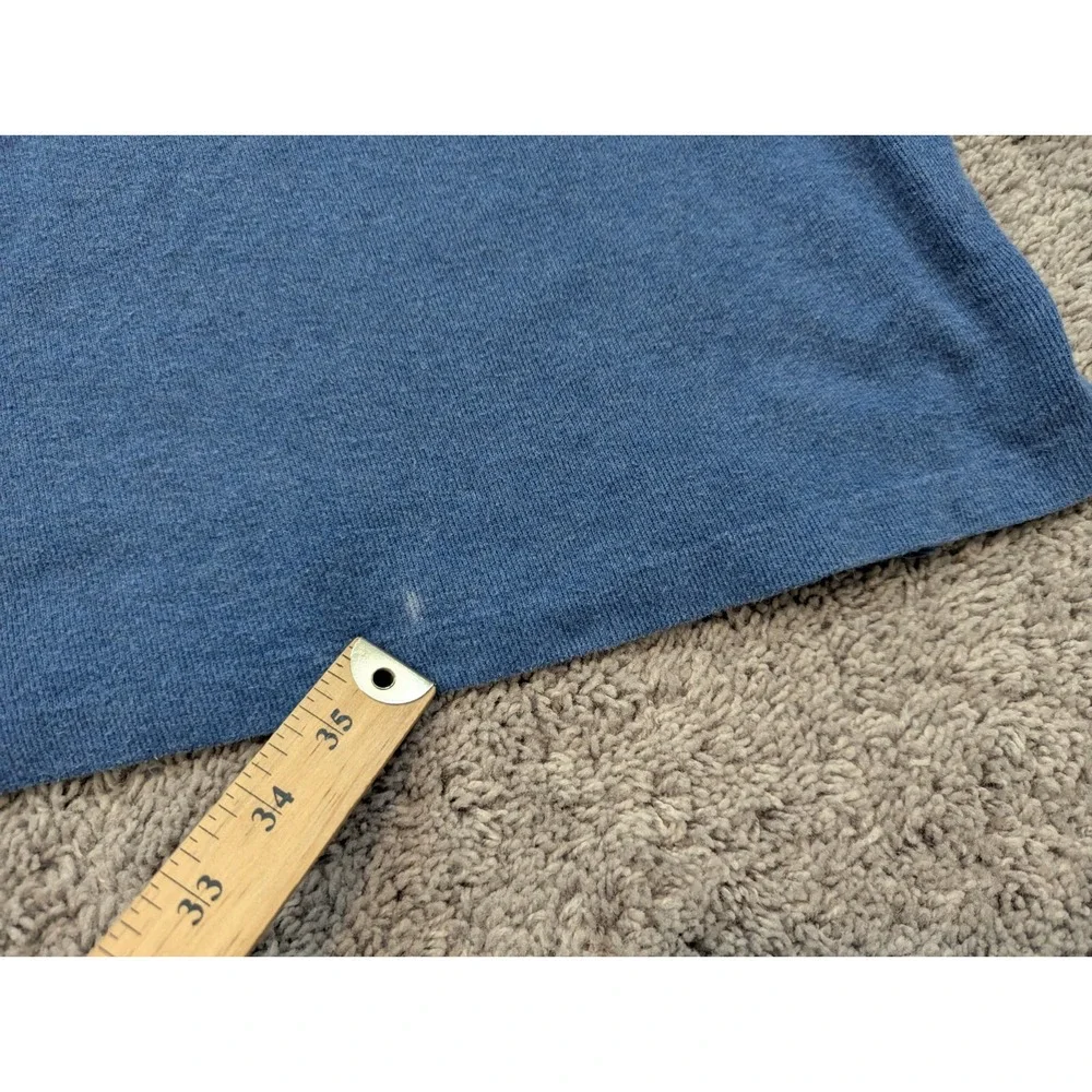 Polo Ralph Lauren‎ Sweatshirt Mens XXL Pullover Estate Rib Blue 1/4 Zip